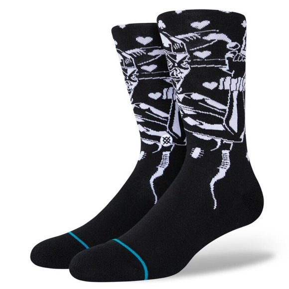 Stance Other - Stance x Quinn DC Comics Batman Socks Black A545D21QUI Large L Crew DCU DCE